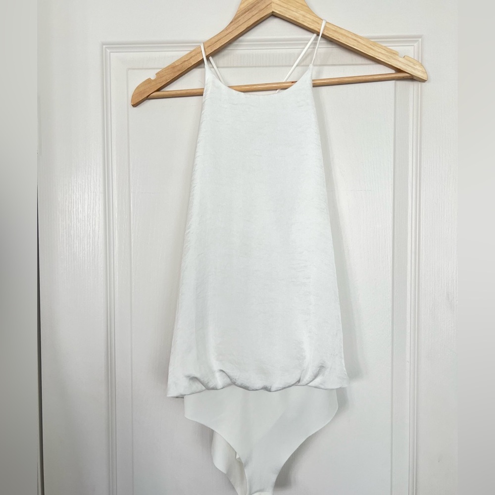 Used Zara satin bodysuit size small